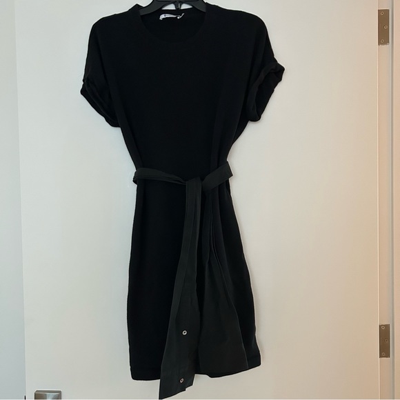 Alexander Wang Knit Shirt Dress - Picture 1 of 15